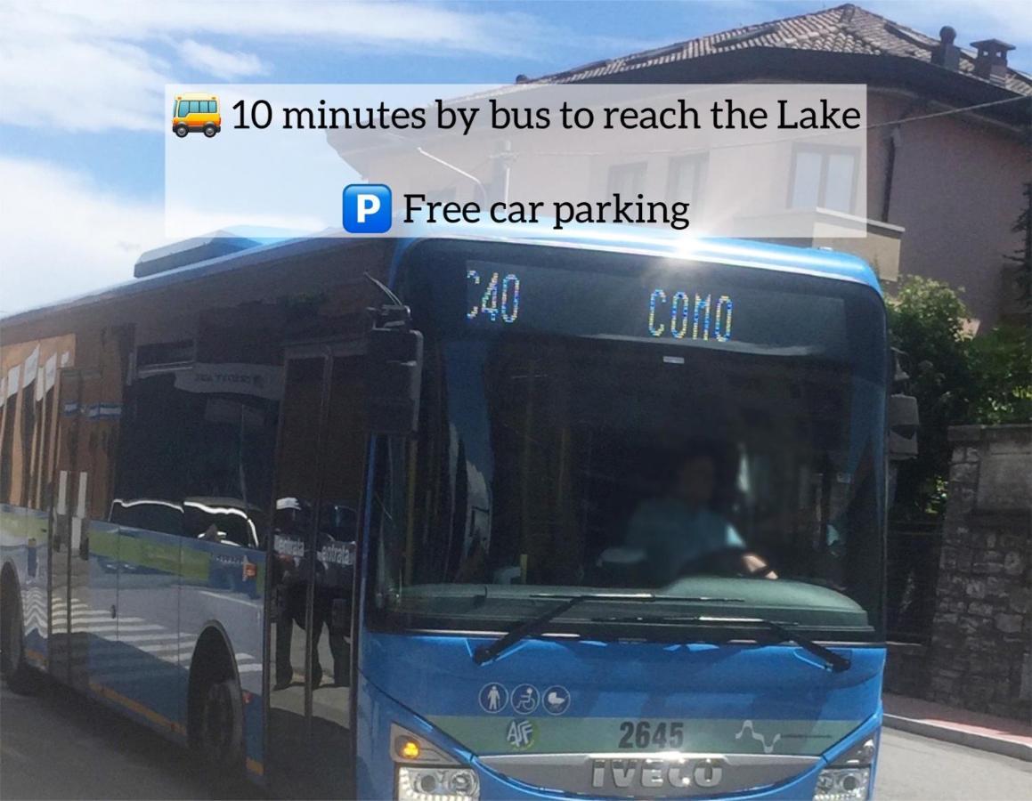 B&B La Corte And Home Restaurant - Free Parking - 10 Minutes To The Lake And Centre Como Exterior photo